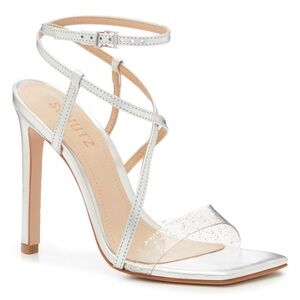 Schutz Aisha pvc glitter sandal